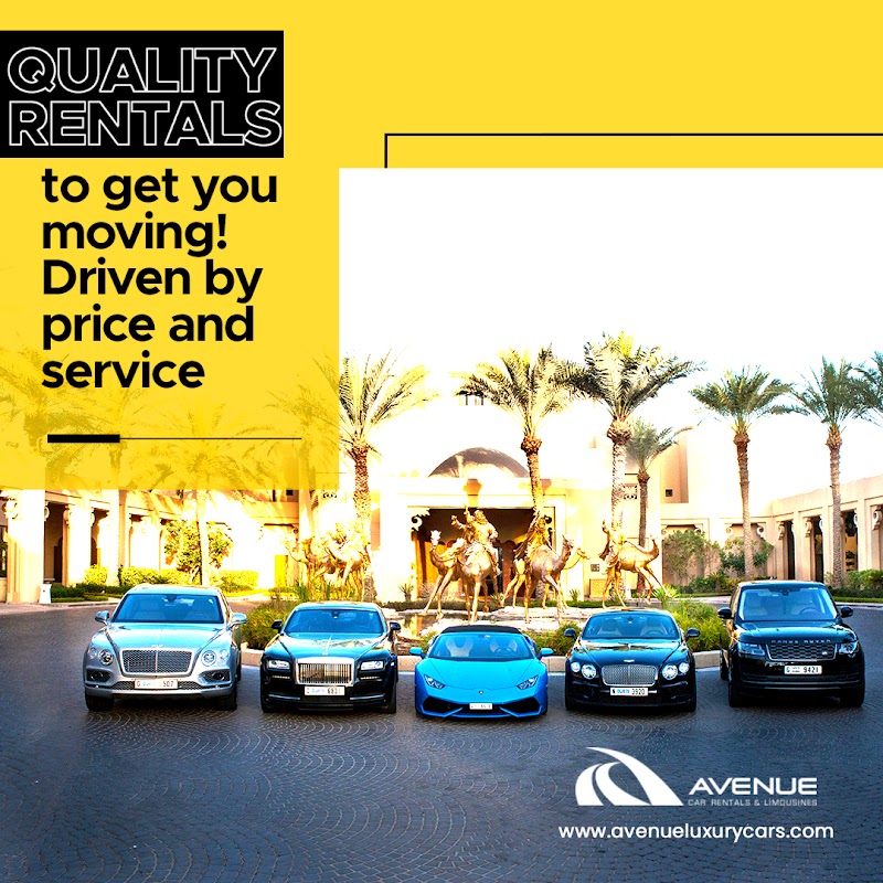 Location de voitures et limousines Avenue | Dubaï