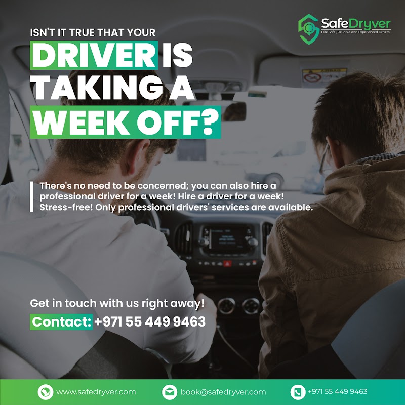 Services de chauffeur personnel | Chauffeur sécurisé | Dubaï