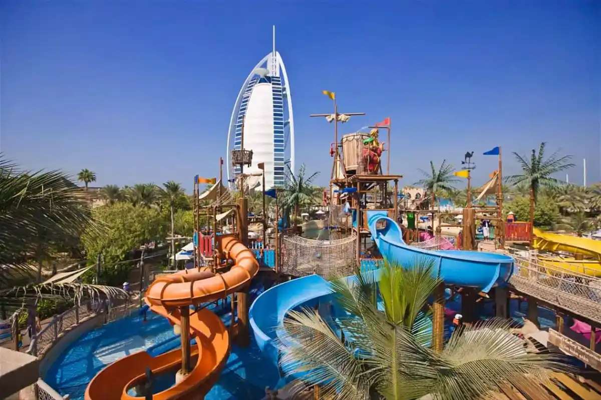 Emplacement du parc aquatique Wild Wadi