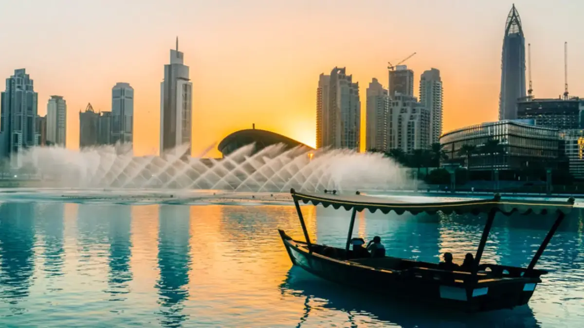 Beste Zeit für einen Besuch des Dubai Mall Fountain