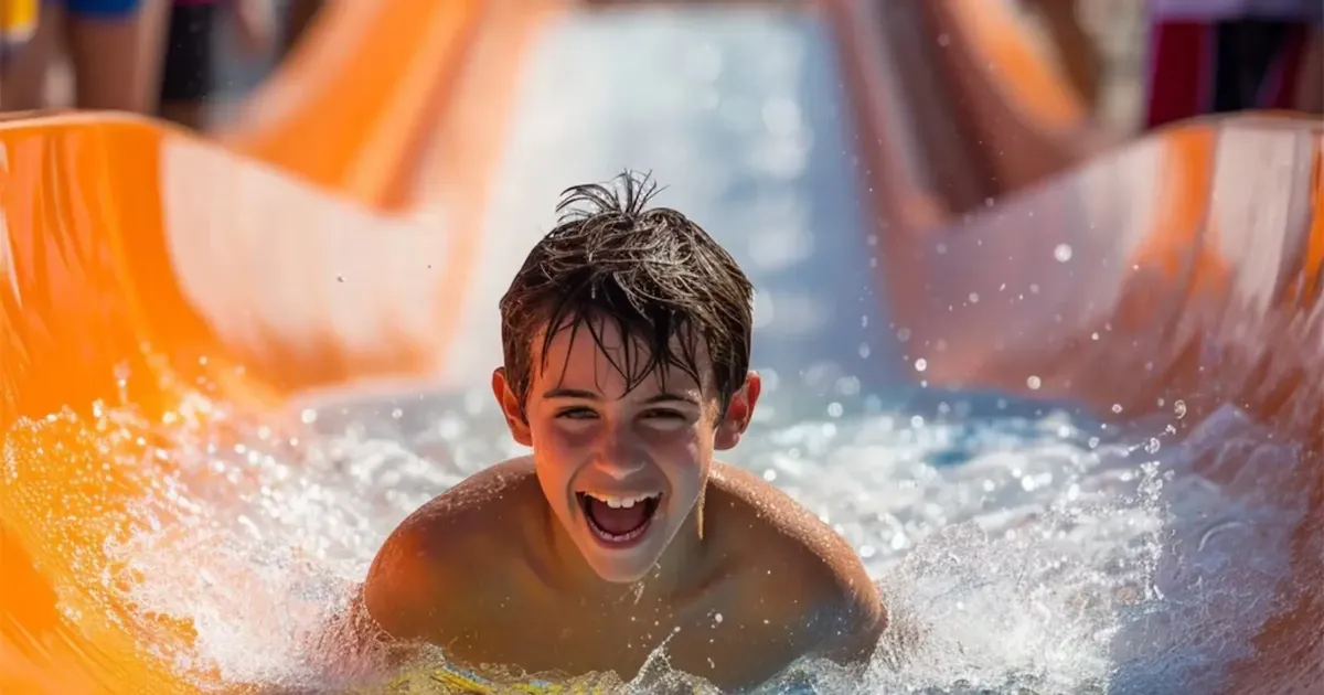 Sections spéciales pour enfants dans Aqua Fun