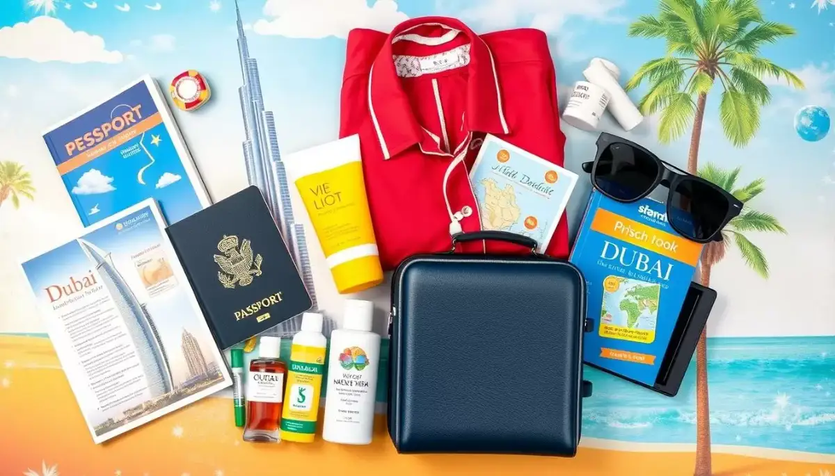 Liste de contrôle pour un voyage à Dubaï