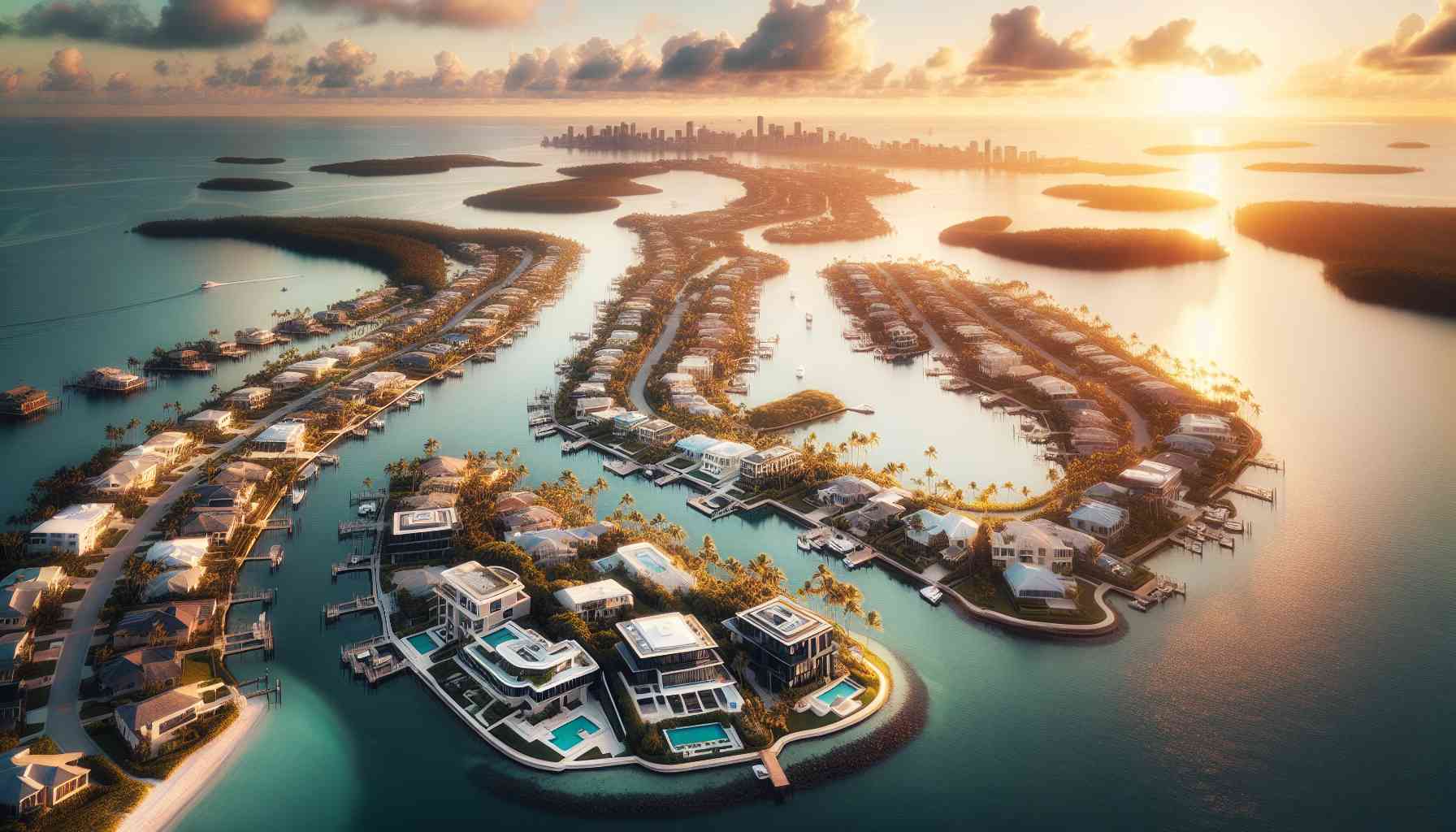 Isole lussuose di Dubai; rifugi moderni nel cuore del mare
