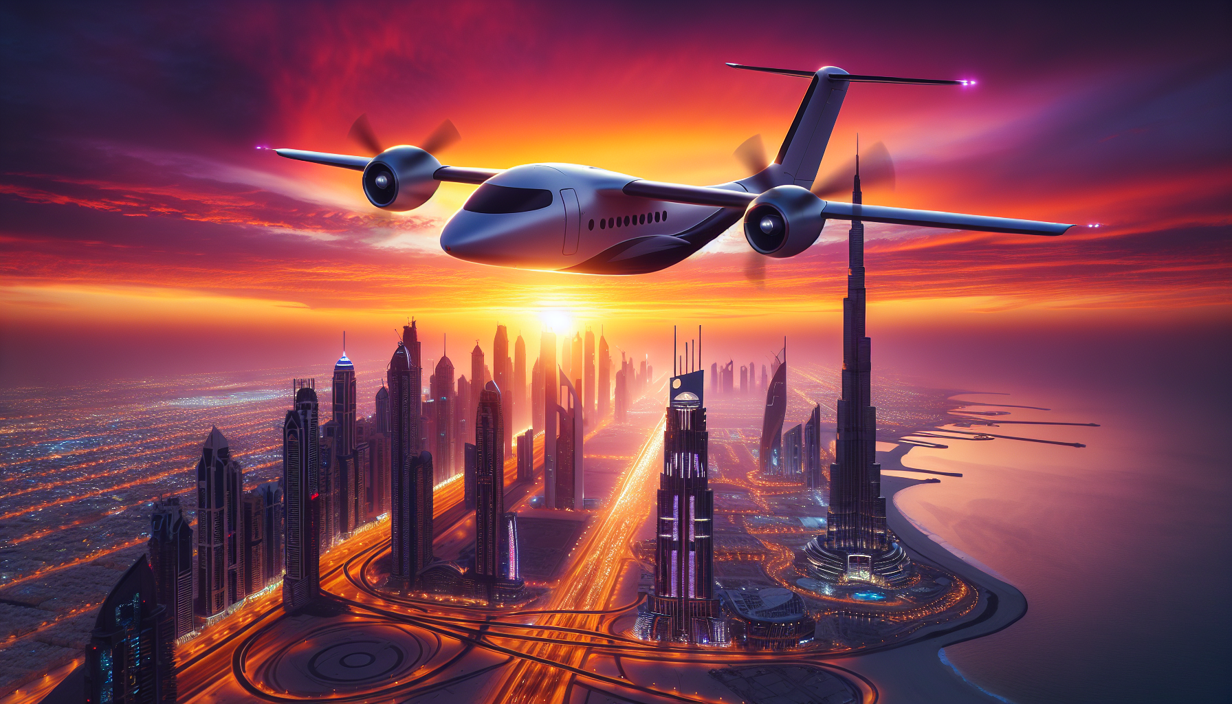 Dubai in the Skies: The 2025 Airshow Featuring eVTOL Aircraft